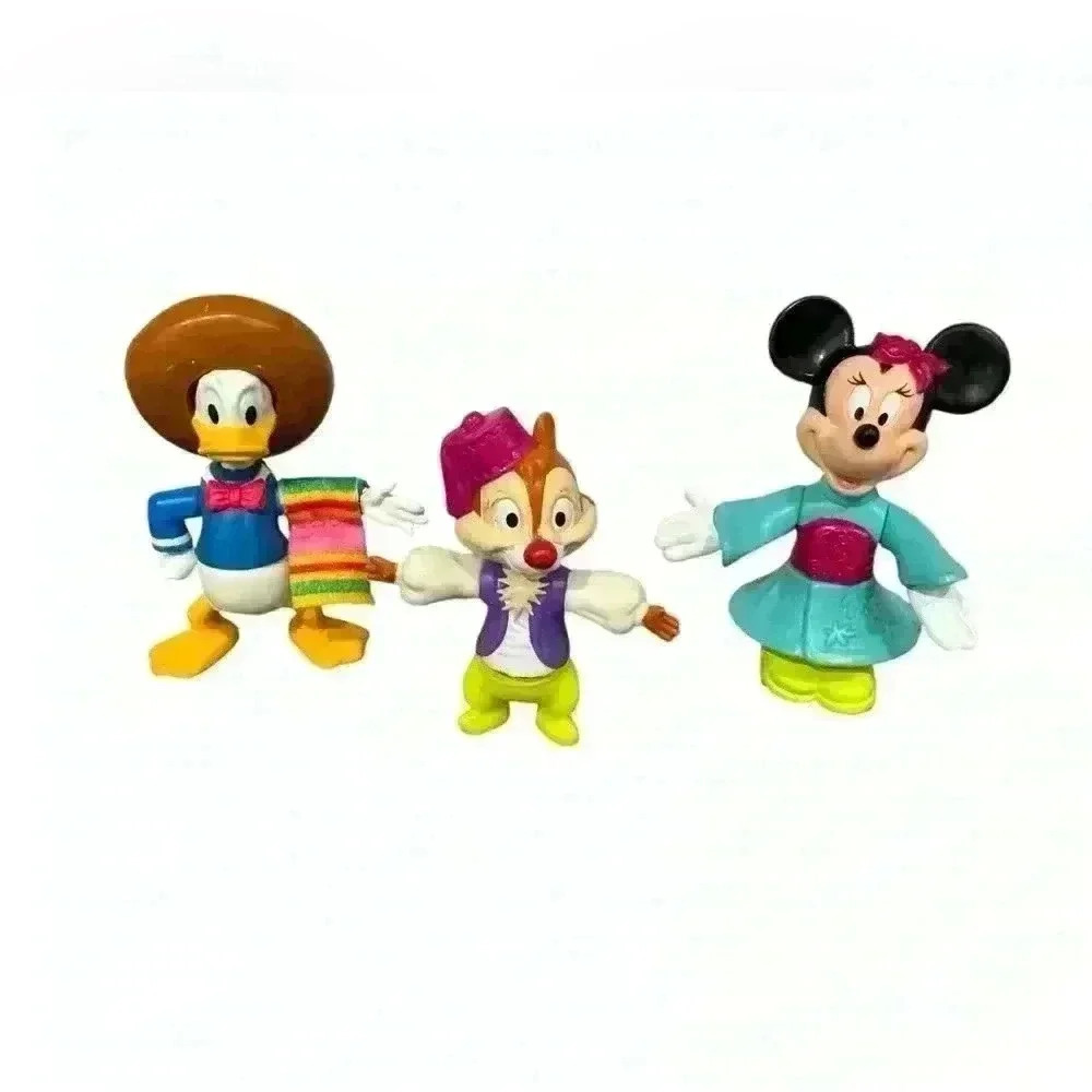 Lot of 3 Disney World Epcot Characters